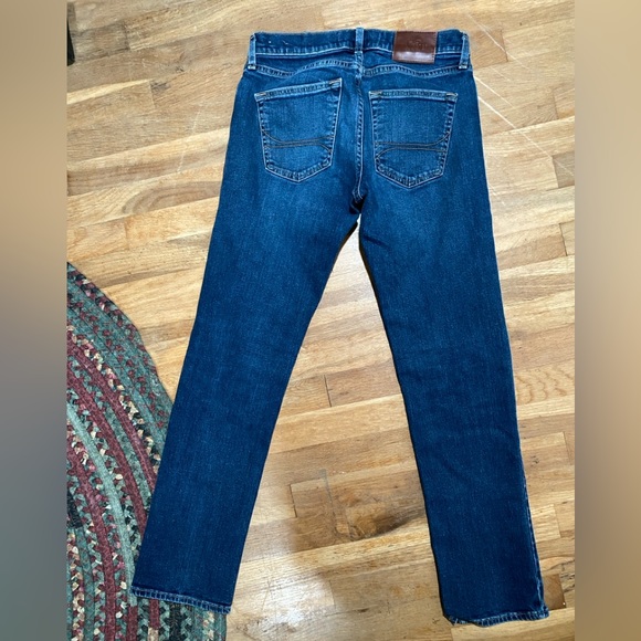 Hollister Epic Flex jeans Slim Straight size 29x32 dark blue wash - Picture 3 of 7